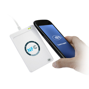 ACR 122U NFC Read and Writer 13,56 Mhz Etiqueta RFID ABS Tarjeta sin contacto Aplicación de fuente de alimentación USB para tarjeta IC/Control de acceso - Product Image 4