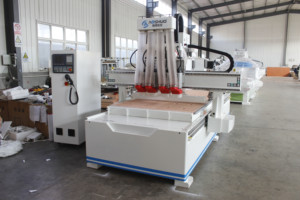 1325 nesting cnc router macchina da taglio per legno con sistema di etichettatura automatico per la produzione di mobili da cucina dell'armadio - Product Image 4