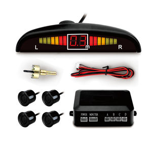 Sensor LED de estacionamiento para coche, con 4 sensores de marcha atrás, sistema de detección de Radar de estacionamiento, pantalla de retroiluminación - Product Image 6