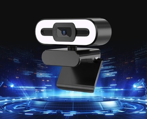 原始设备制造商200万像素Cmos 1080p 30fps游戏网络摄像机监视器凸轮网络自动对焦网络摄像机，带盖光调节 - Product Image 2