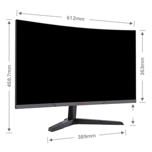 Koorui direkter Fabrik preis 27 Zoll gebogener PC-Gaming-Monitor Full HD 165Hz Computer-Desktop-Monitor für Spieler und Büro - Product Image 2