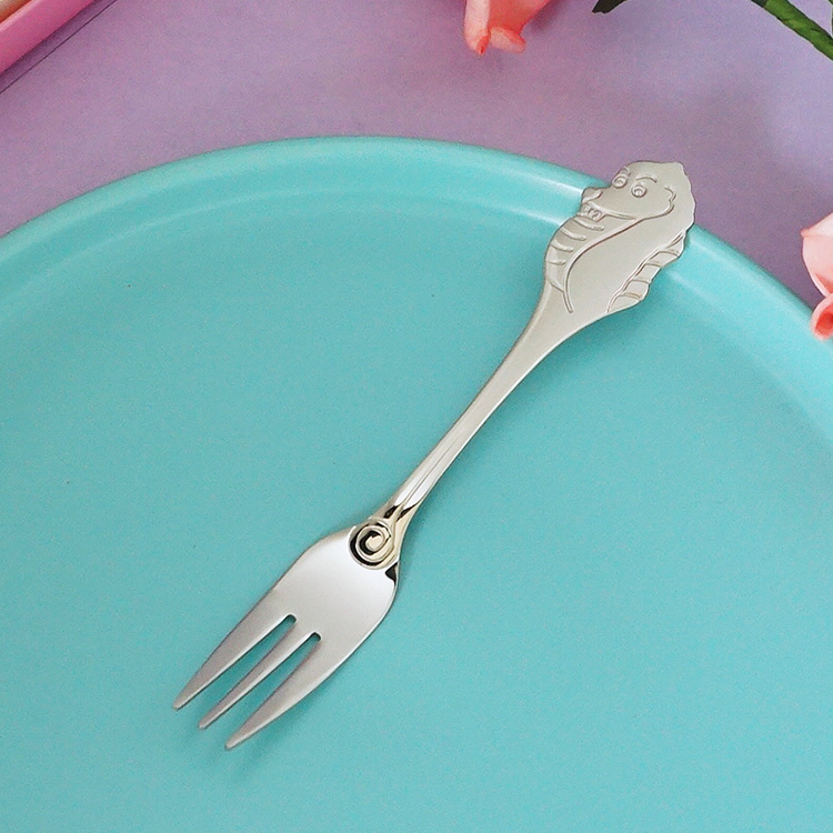 Hippocampus fork-silver