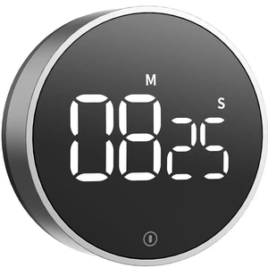 Magnetischer Küchen-Digitaltimer manueller Countdown Rotationstimer mechanischer Kochtimer Kochen Dusche Stoßuhr - Product Image 1