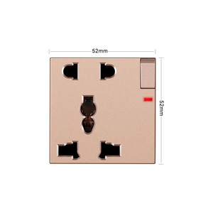 通用当代电动五孔电源插座，带USB和C型 - Product Image 2