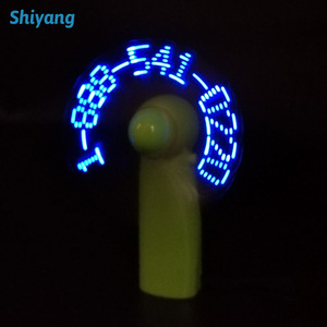Benutzerdefinierte software programm led-anzeige mini fan selbst programmierbare LED custom message fan - Product Image 1