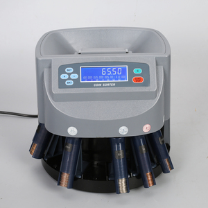 Máquina de sorteo de monedas con banco electrónico digital automático, clasificación de cambio eléctrico comercial europeo, contador de monedas - Product Image 3