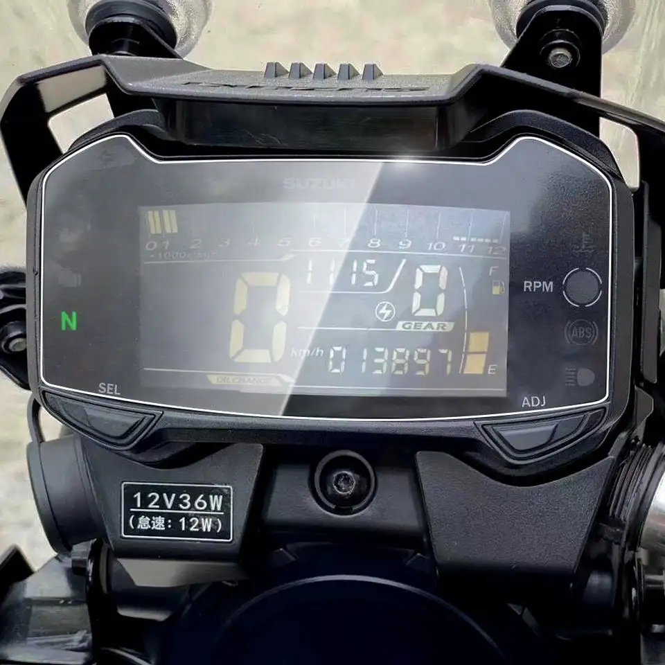 Đối với Suzuki gsx250r dl250 V-Strom Đồng hồ tốc độ xe máy đồng hồ bảng điều khiển thiết bị kỹ thuật số cụm bảo vệ màn hình phim TPU