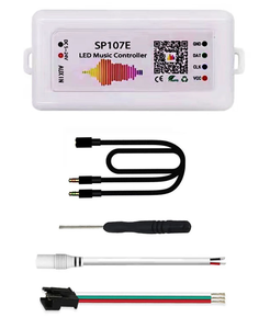 Glite SP107E LED denetleyici BT piksel IC SPI müzik için telefon APP tarafından WS2812 SK6812 RGBW APA102 şerit SP002E USB DC5-24 - Product Image 3