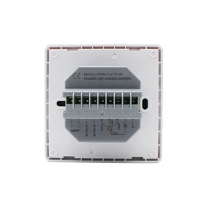 Schermo LCD VA termostato a bacet digitale per ventilcoil 3 velocità della ventola + 0-10V modulante - Product Image 6