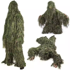 Bộ đồ ngụy trang chiến thuật Ghillie Suit săn bắn rừng 3D sa mạc rừng cây, trang phục ngụy trang bắn tỉa, quần áo ngoài trời, đồng phục, dụng cụ - Product Image 1