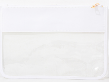 Trousse de toilette blanche