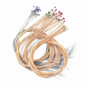 Wholesale Factory Price Acoustic Phosphor Bronze Bulk Guitar <strong>Strings</strong> Rope OEM Acoustic Guitar <strong>String</strong> with <strong>Colorful</strong> End Ball - Product Image 4