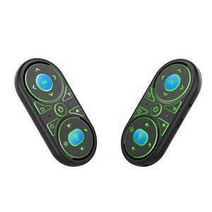 Q8 Bunte hintergrund beleuchtete Stimme IR Learning Air Mouse Fernbedienung Kleine große Tasten - Product Image 5