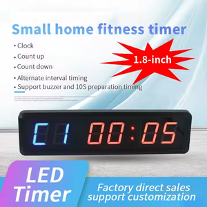 1,8 Zoll Indoor Home Gym LED Digital Countdown Intervall Sport Timer Fernbedienung RC Stoppuhr 6-stellige Trainings uhr für - Product Image 4