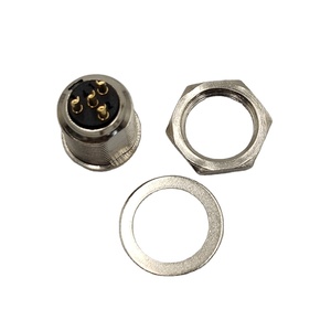 ซ็อกเก็ตตัวผู้ XLR ขนาดเล็กจิ๋วช่องเสียบ4ขาสำหรับติดบนแผงขั้วต่อ4Pin XLR ขนาดเล็กพร้อมน็อตซ็อกเก็ต XLR ขนาดเล็กจิ๋วที่ยึดแผง4ขา - Product Image 5