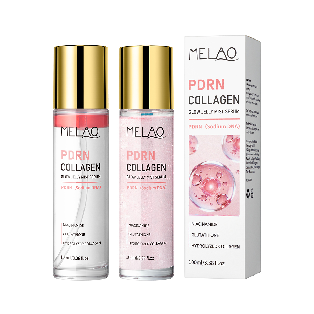 Sérum brume de gelée éclat au collagène PDRN
