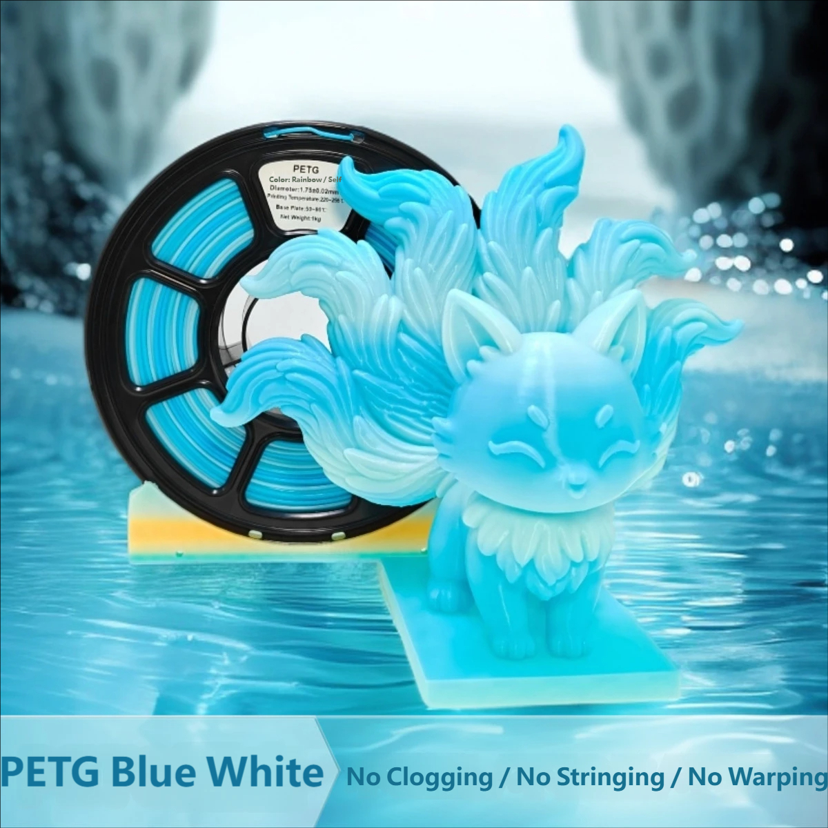 Blue White