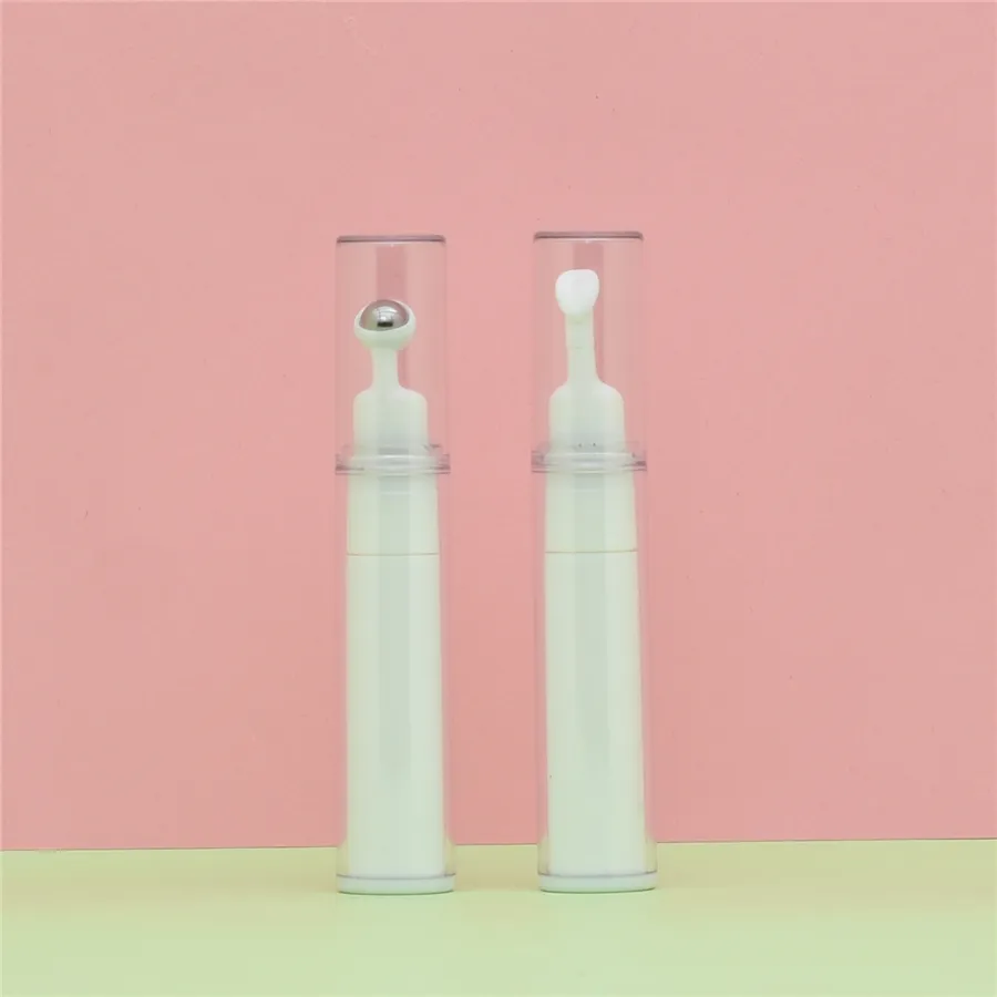 HeLun-botella de crema de ojos sin aire al vacío, doble pared, 5ml, 10ml, 15ml