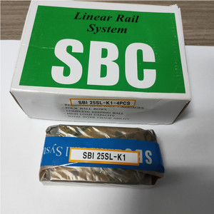 SBC Lineal Guide Way Slide Block Guideway Bearing SBI25 SBI25CLL Piezas CNC de alta carga Sistema de riel lineal - Product Image 1