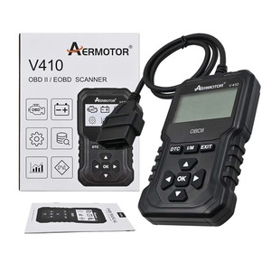 AERMOTOR V410 OBD2スーパーオートスキャナー車のトラブルコードルックアップエンジンアナライザー車と車の診断 - Product Image 5