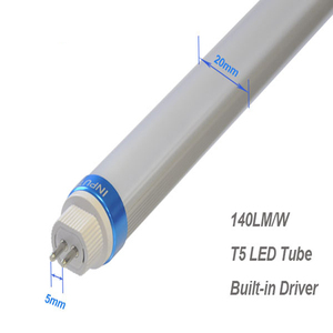 สีขาวธรรมชาติ4000K เรืองแสงโคมไฟ T5 0.3M 0.6M 0.9M 1.2M LED หลอด T5 1800Lm หลอด Led 18W - Product Image 3