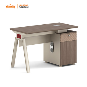 Juego de escritorio y silla de oficina Mesa de escritorio de madera Juego de computadora y silla ejecutiva de oficina Escritorio de oficina simple - Product Image 1