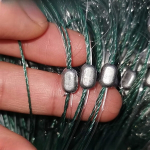 Yeni tasarım fabrika fiyat üç katmanlı 10M-90M balık ağı çin el yapımı naylon Mono solungill Net duvarlar sürüklenme Net balık - Product Image 4