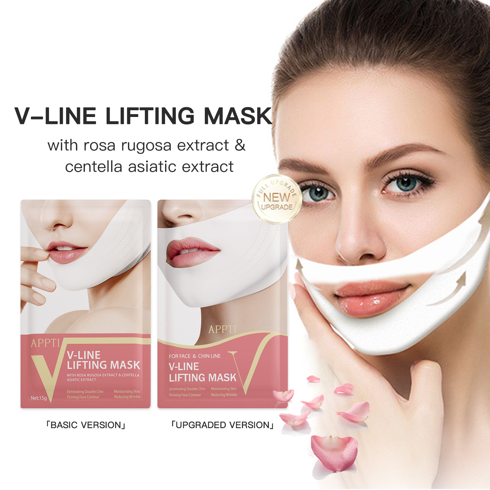 Mascarilla Lifting V-Line doble forma de V
