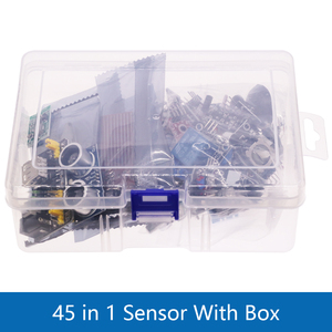 Für Arduino 45 in 1 Sensor module Starter Kit Besser als 37 in1 Sensor Kit 37 in 1 Sensor Kit R3 MEGA2560