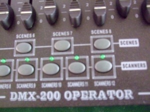 Latest 192-Channel 16-Slider <strong>DMX</strong> Dimmer Controllers for Stage Lighting - Product Image 2