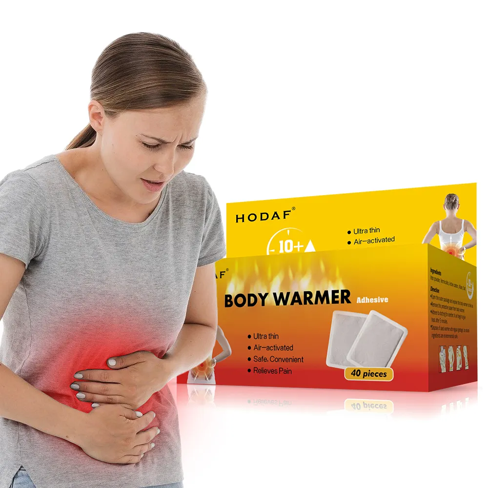 Gesundheits produkte für Frauen Körper komfort Wärme packung Menstruation schmerz linderung Warmes Pflaster Einweg-Wärme pflaster