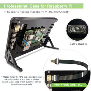 Fabrik kapazitive Berührung FHD 1024 x 600 LCD Erweiterung IPS breit klein 7 Zoll Modul Anzeige HD-MI sekundärer Bildschirm für Raspberry Pi - Product Image 4