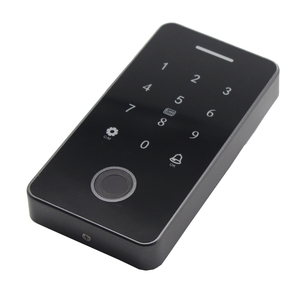 Tuya APP <span class=keywords><strong>standalone</strong></span> lettore di controllo dell'accesso delle impronte digitali tastiera touch 13.56Mhz MF Card tag entry lock door