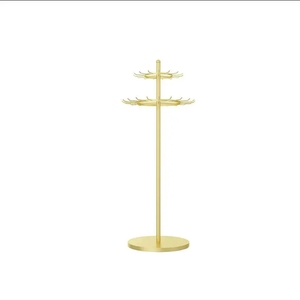 Drehbares Edelstahl gürtel <span class=keywords><strong>display</strong></span> Custom Floor Standing Retail Belts <span class=keywords><strong>Display</strong></span> Rack Drehbarer Metall 20 Haken