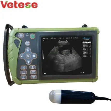 Vendita calda palmare meccanico veterinario gravidanza sistema diagnostico ad ultrasuoni Scanner macchina animale veterinario modalità colore per animale