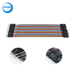 20cm 40Pins Überbrückung draht Stecker zu Buchse DuPont Draht (männlich-weiblich M-F) Für DIY Bread board Arduino Raspberry Pi Multiple