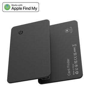 MFi认证制造商钱包查找器3年待机NFC功能智能卡查找器查找我的设备全球定位系统定位器卡跟踪器 - Product Image 1