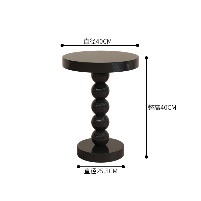 Mesa de té avanzada negro (industria exclusiva de alta calidad)