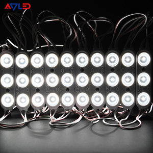 DC12V ไฟ LED โมดูล1 ~ 4โมดูล LED สำหรับป้ายโฆษณา IP67สีขาวอุ่น3W ~ 5W