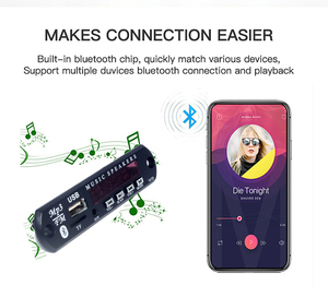 调频收音机TF USB模块音频车载套件Dc 12V 5.3 MP3播放器解码器板 - Product Image 4