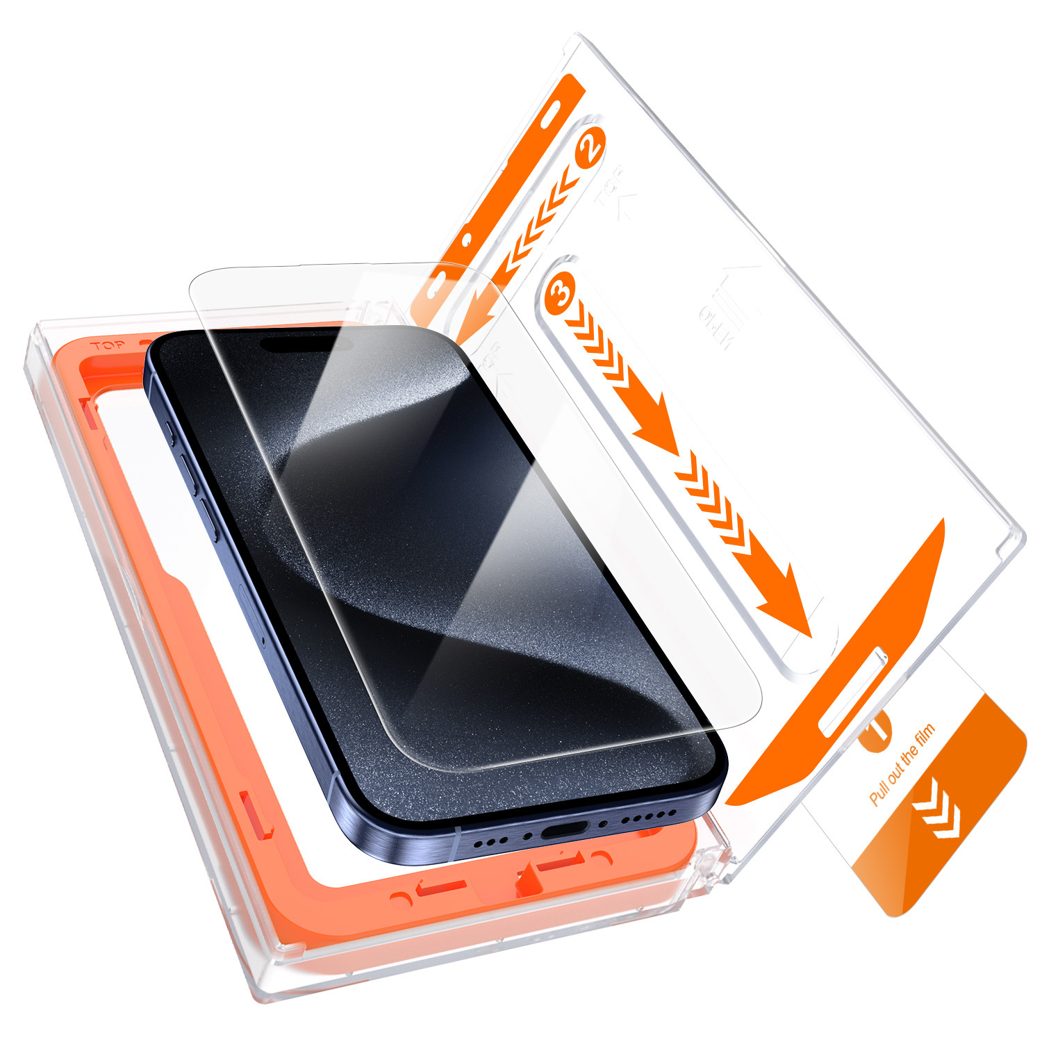 HD Clear Glass+Easy APP
