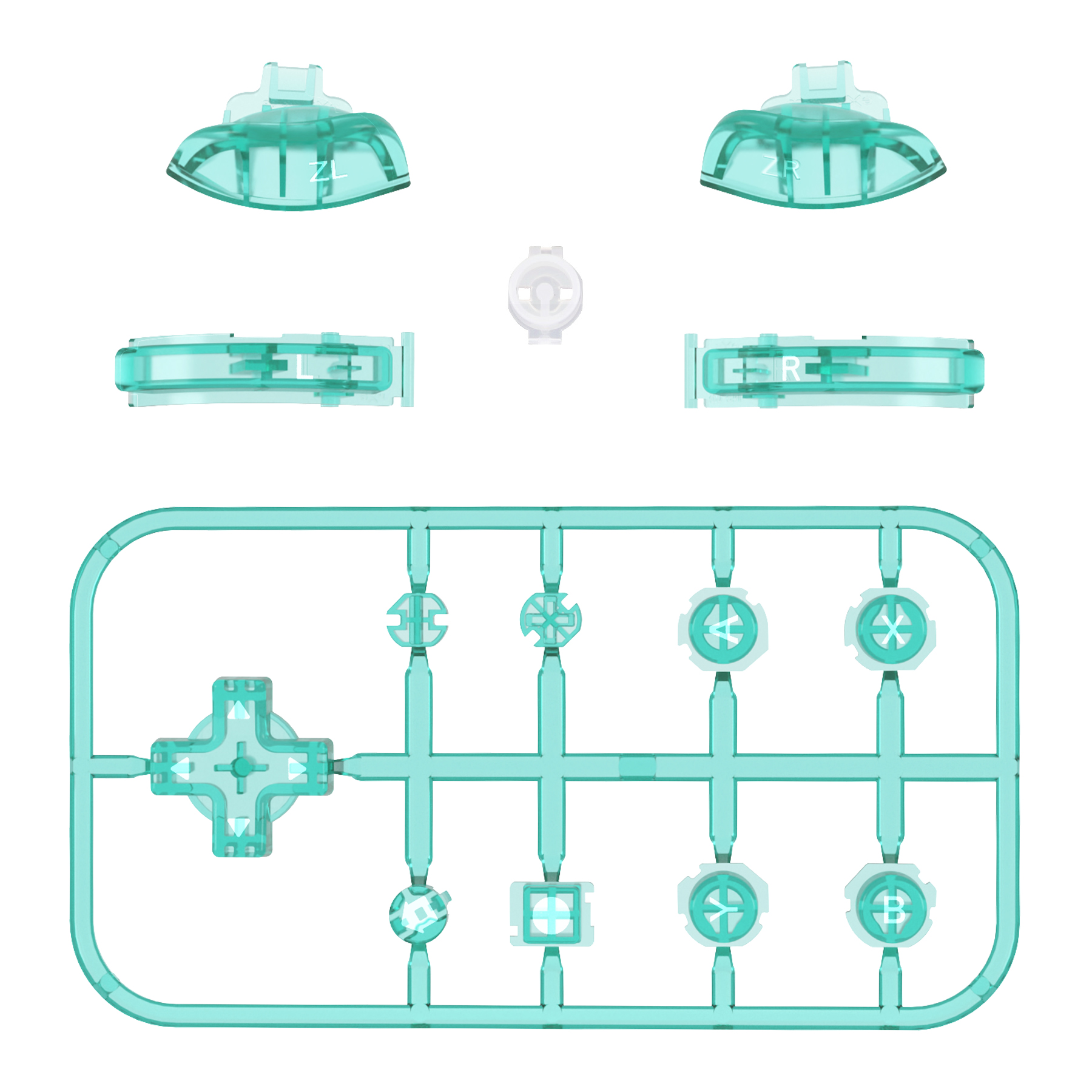 Crystal Clear Emerald Green HL541WS