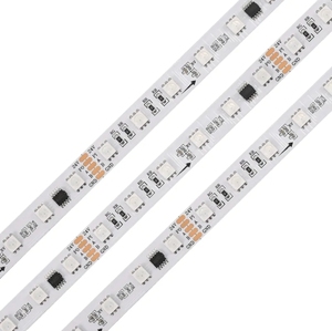 แถบไฟ LED WS2811/UCS1903 5V 12V 5050 RGB พิกเซลแบบแอดเดรสได้5ม. 30ไฟ LED IP20/65/67/68 - Product Image 2