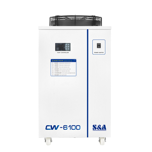 S & a CW-6100BN 1 כ "ס מקורר אוויר מקרר co2 לייזר קירור מים קירור ציר cnc ציר