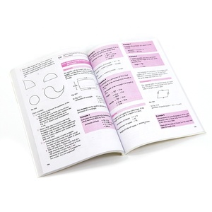 Libro de texto de tapa blanda de impresión bajo demanda, libro de matemáticas de papel offset para servicio de impresión de libros de escuela secundaria - Product Image 5