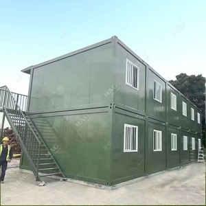 Casa contenedor prefabricada edificio modular estructura de acero