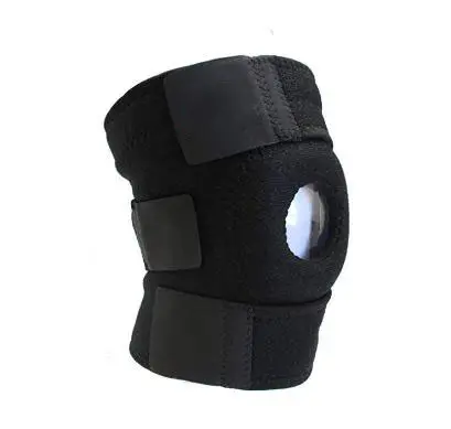 2021 Verstelbare Open Patella Elastische Siliconen Neopreen Kniebrace Ondersteuning, Voor Meniscus Scheuren Artritis En Snel Herstel