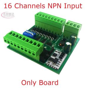 16/32/48CH NPN/PNP Entrada aislada ópticamente Conmutación Placa de colector digital RS485 Modbus RTU Módulo DC 12V 24V - Product Image 6