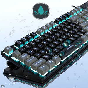 PC 104 <strong>Keys</strong> Wired <strong>Keyboard</strong> Colorful Light Backlight Gaming Keyboared for Desktop <strong>Computer</strong>
