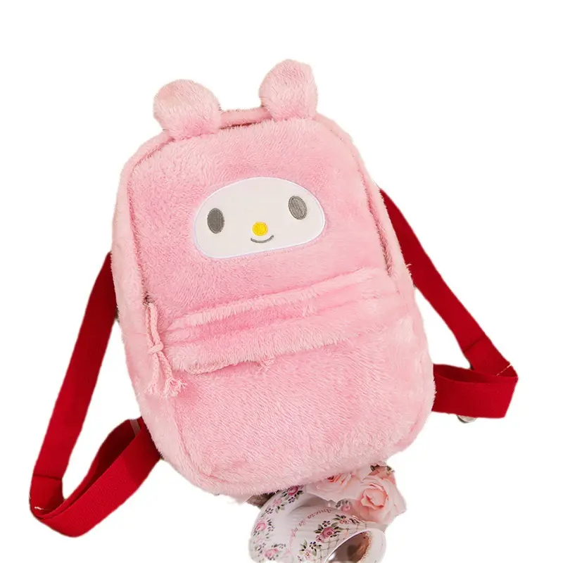 2023 nouveau dessin animé japonais en peluche sac mignon fille coeur lapin sac à dos moche Ohio State University Radio observatoire en peluche école Ba